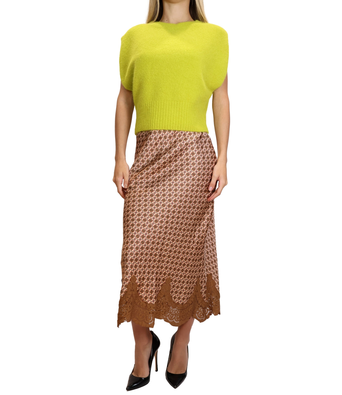 Dixie Maglia Avocado da Donna