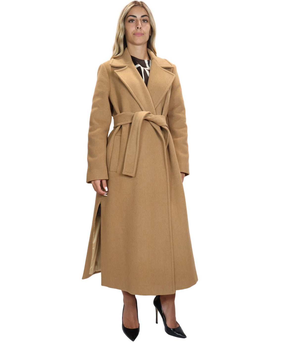 Emme Marella Cappotto Miele da Donna