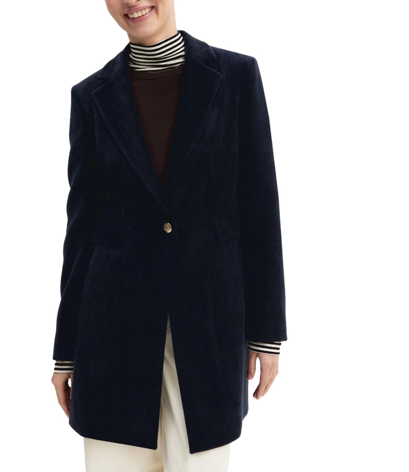 Emme Marella Giaccone Navy da Donna