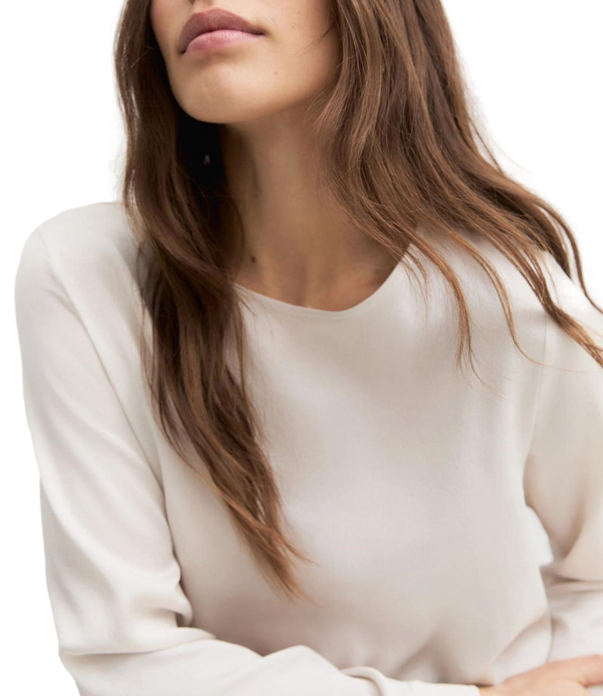 Emme Marella Camicia Bianco Lana da Donna