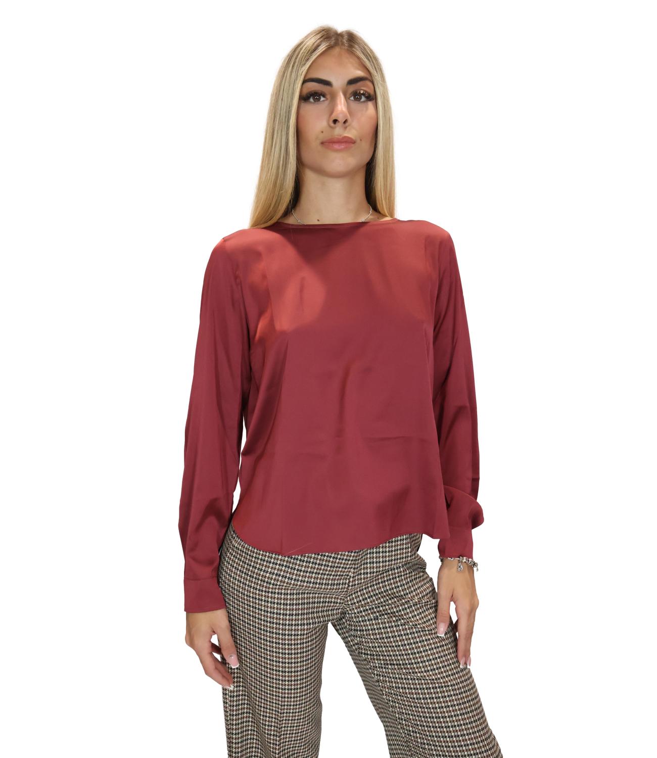 Emme Marella Camicia Mattone Rosso da Donna