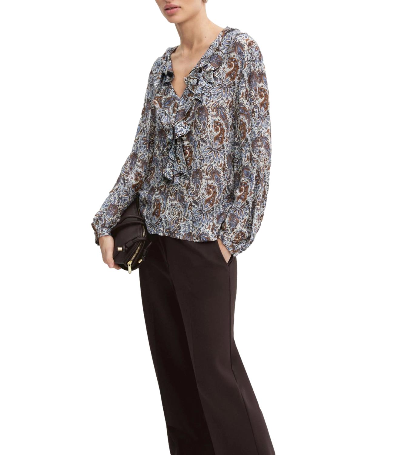 Emme Marella Camicia Bianco Lana da Donna