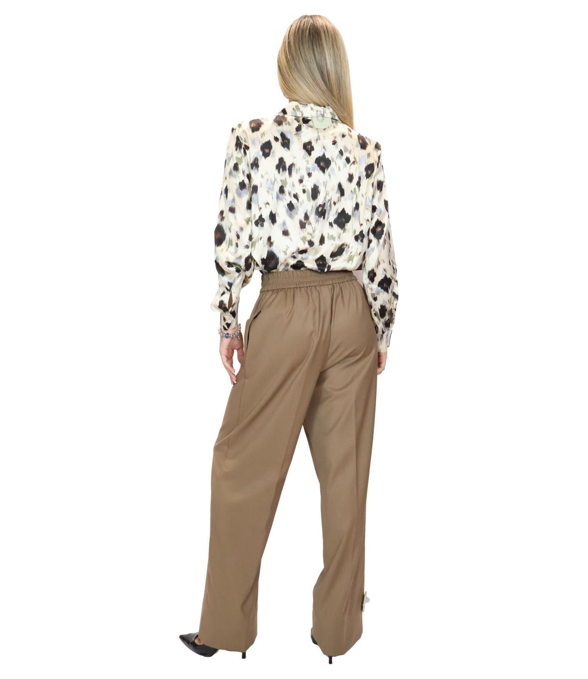 Emme Marella Camicia Bianco Lana da Donna