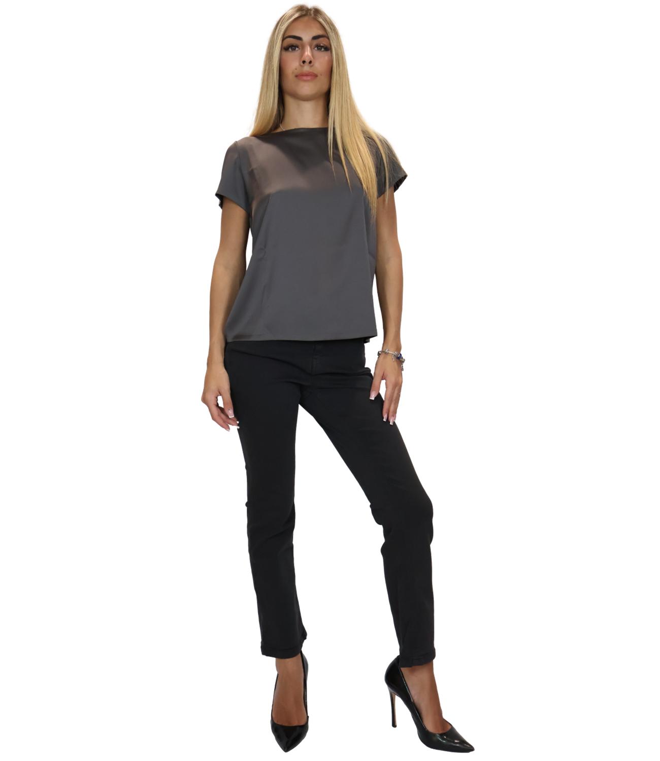 Emme Marella Pantalone Antracite da Donna