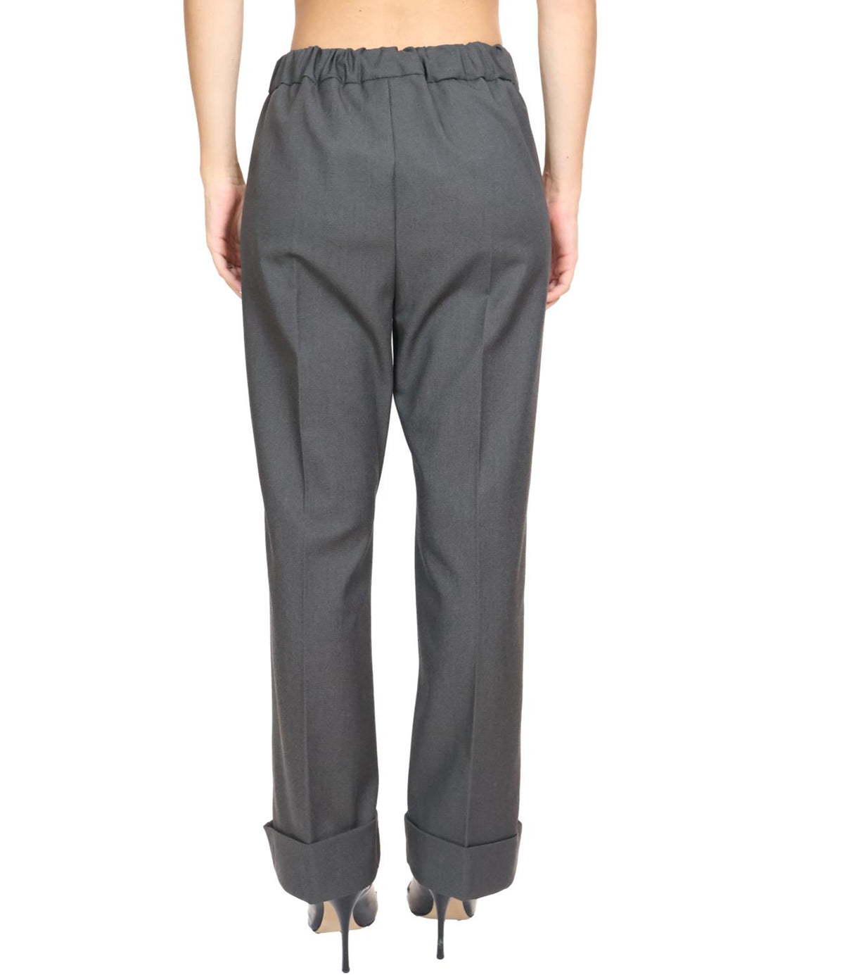 Emme Marella Pantalone Antracite da Donna