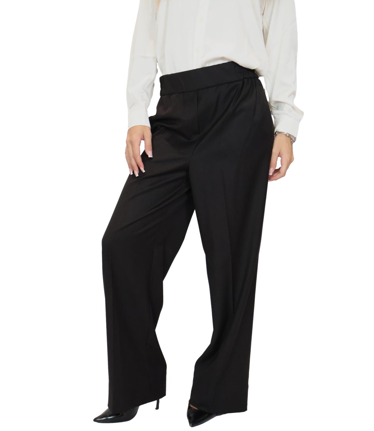 Emme Marella Pantalone Nero da Donna