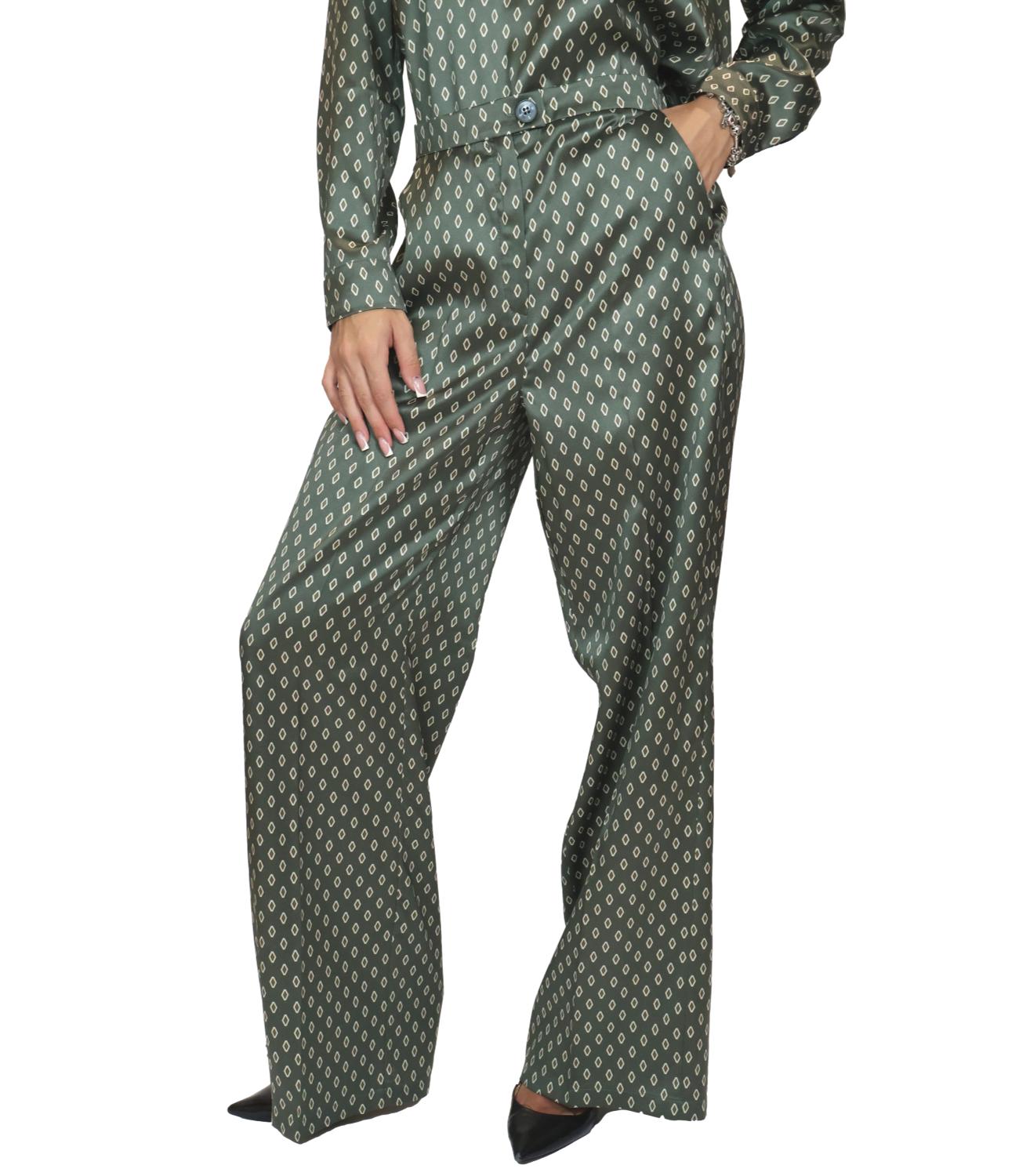 Emme Marella Pantalone Salvia da Donna