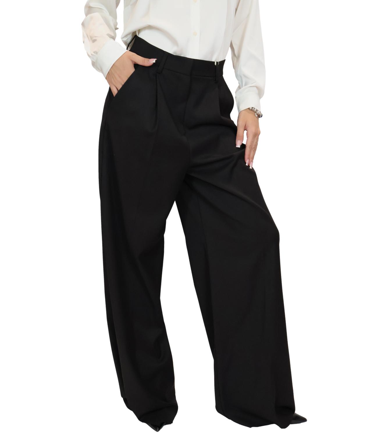 Emme Marella Pantalone Nero da Donna