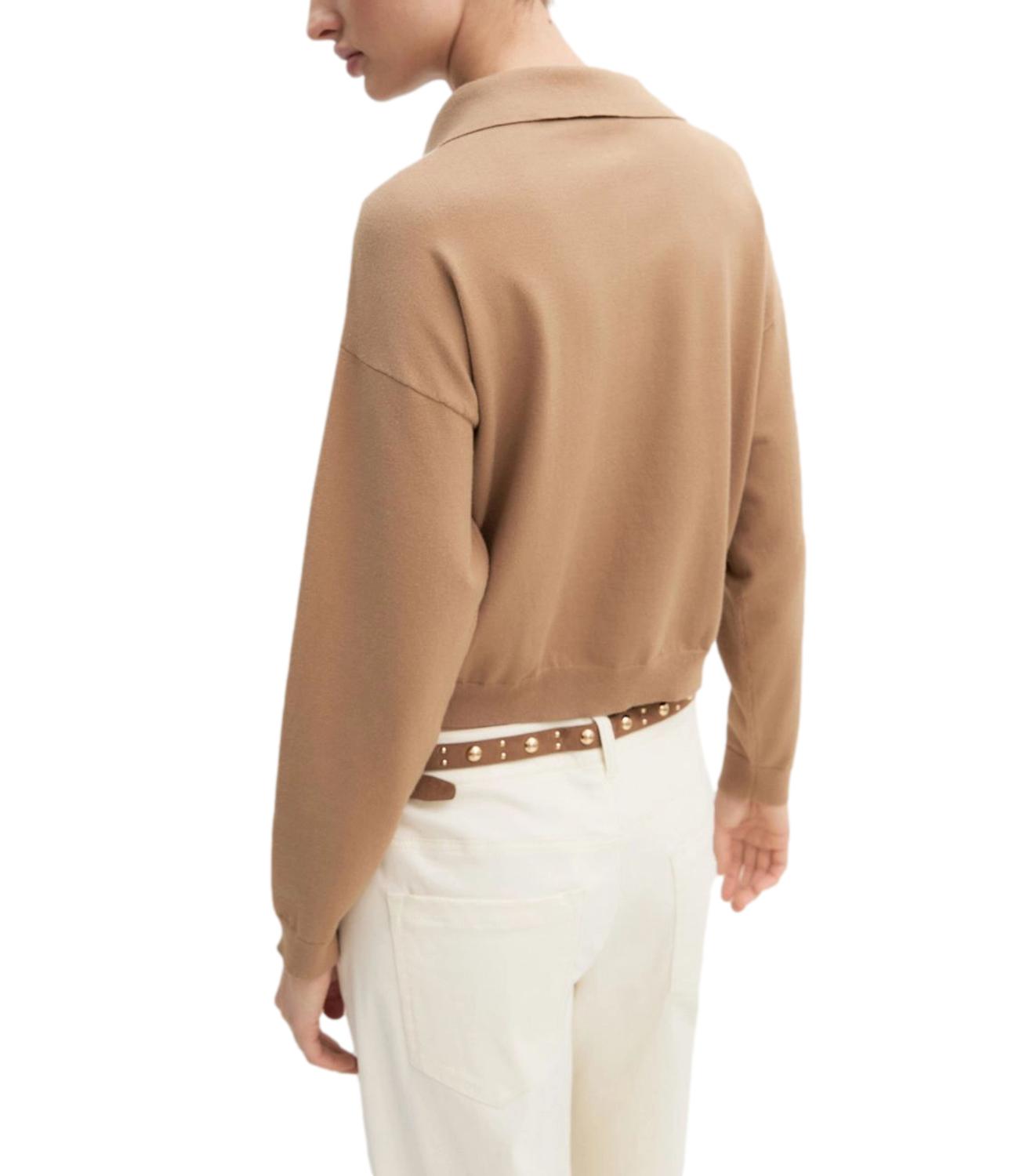 Emme Marella Maglia Cammello da Donna