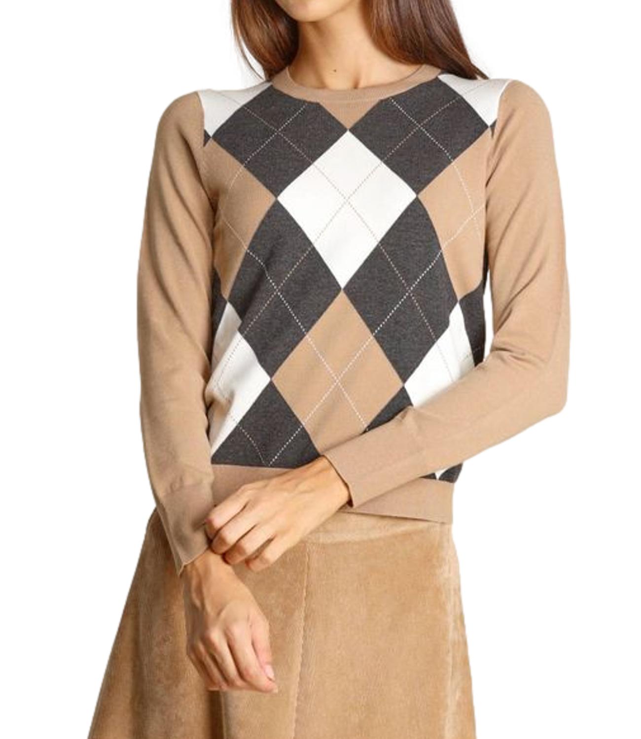 Emme Marella Maglia Cammello da Donna