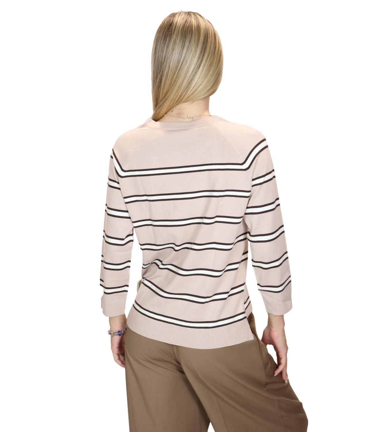 Emme Marella Maglia Sabbia da Donna