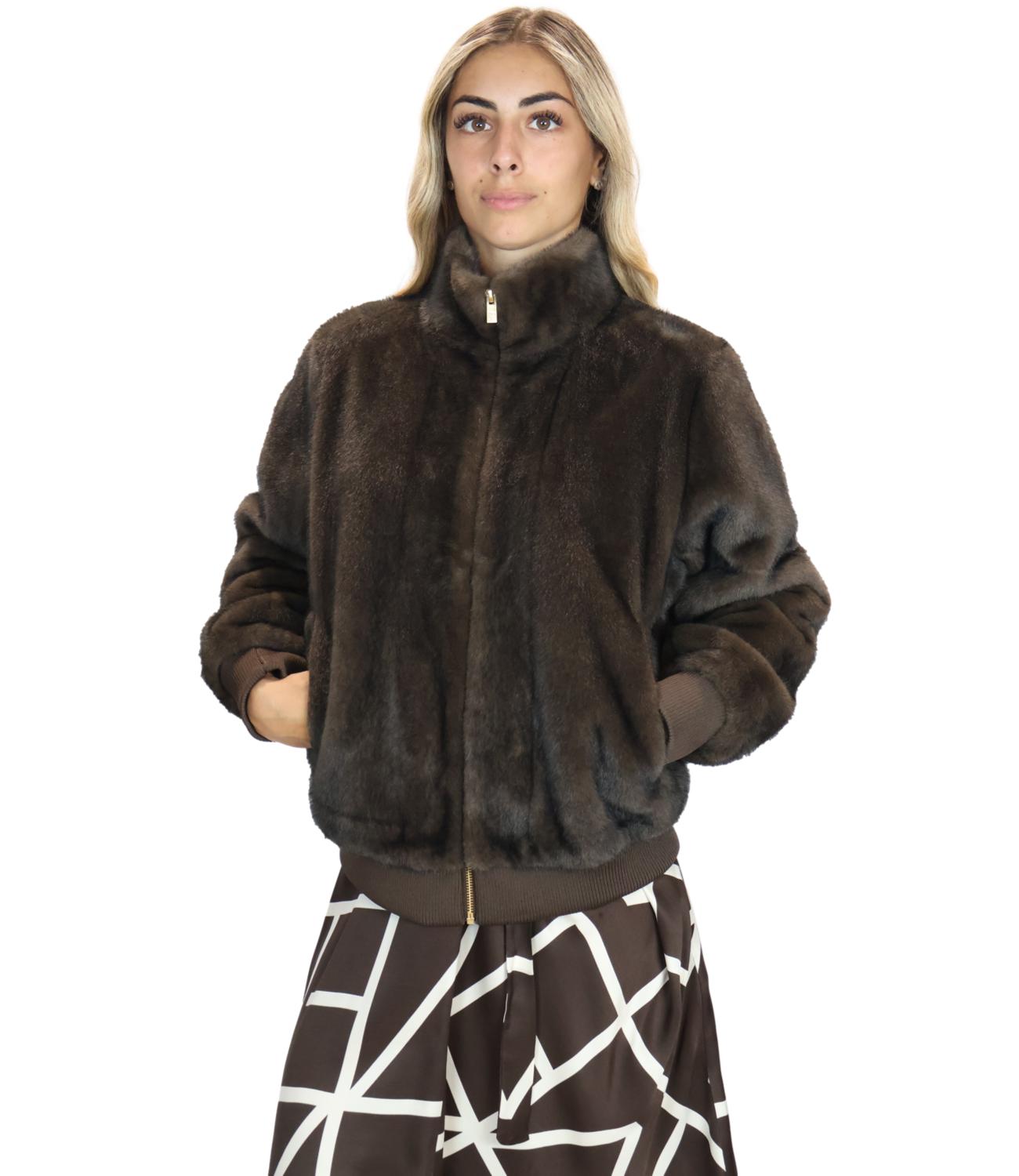 Emme Marella Giacca Tortora da Donna
