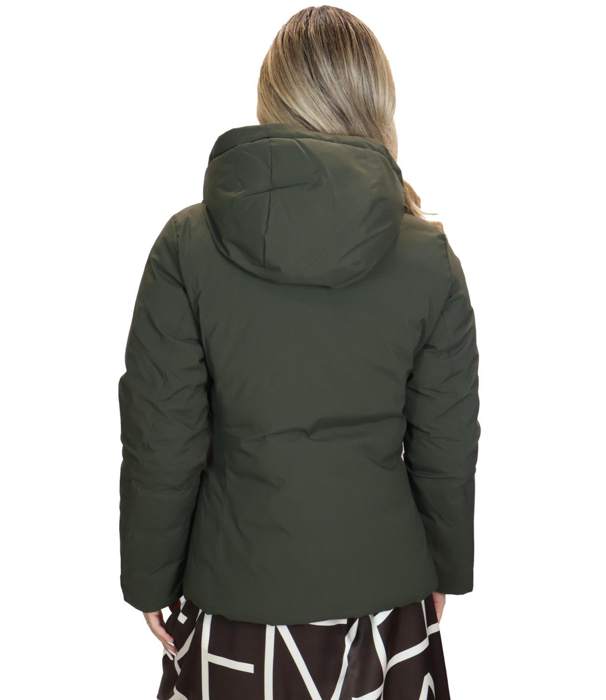 Emme Marella Imbottito Verde Militare da Donna