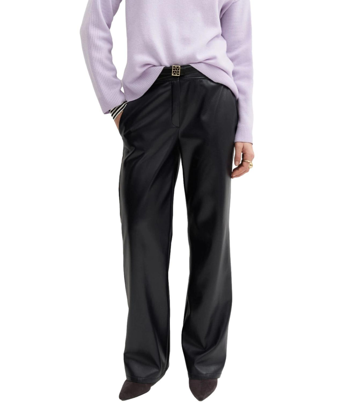 Emme Marella Pantalone Navy da Donna