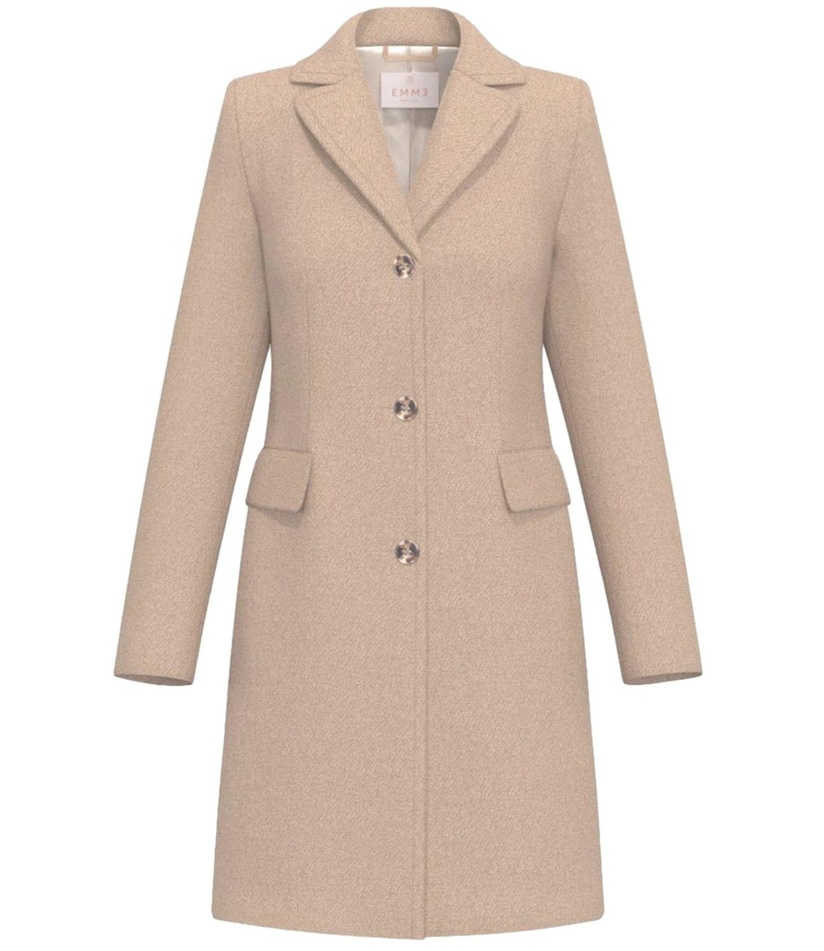 Emme Marella Cappotto Nocciola da Donna