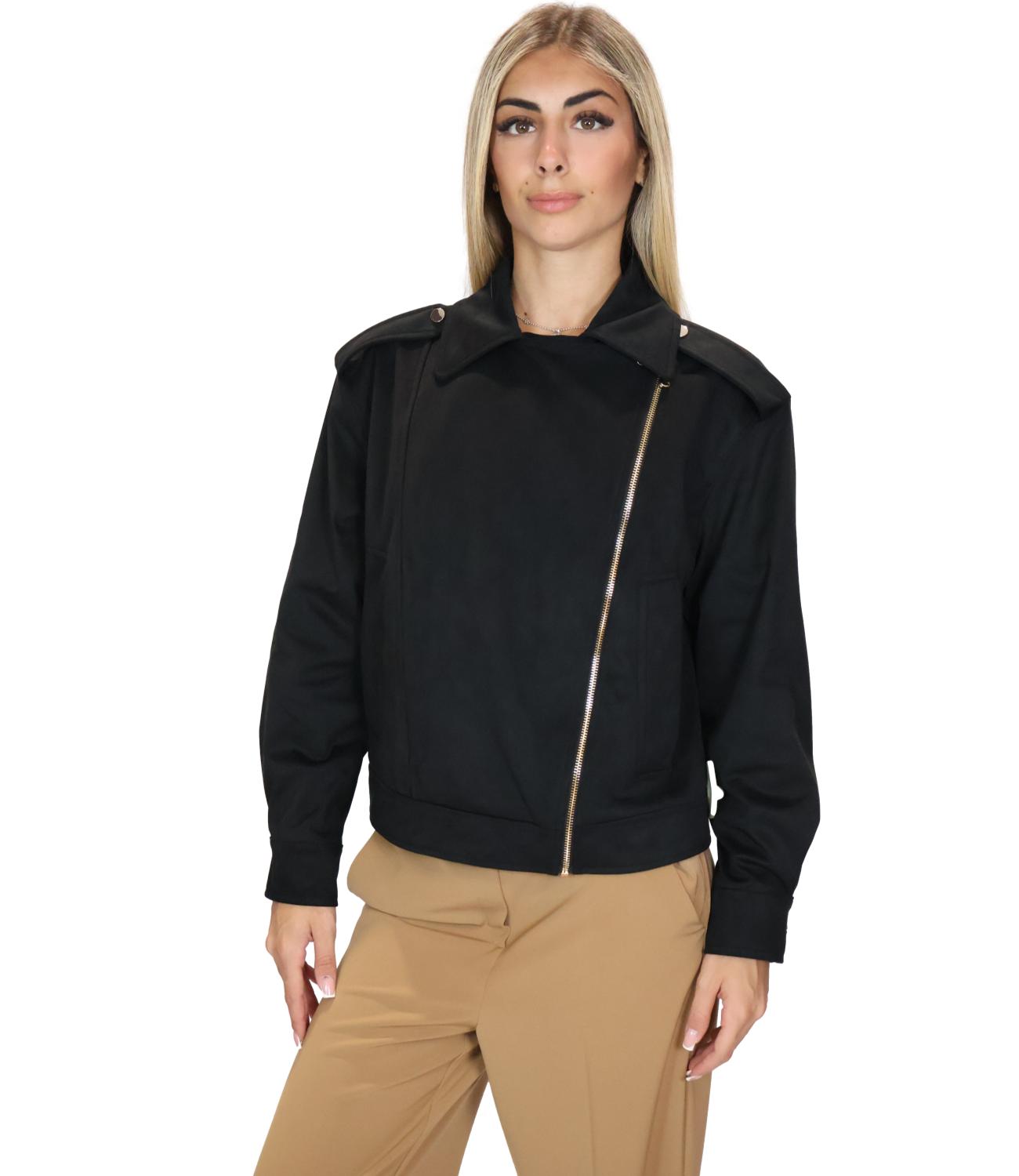 Emme Marella Giacca Nero da Donna