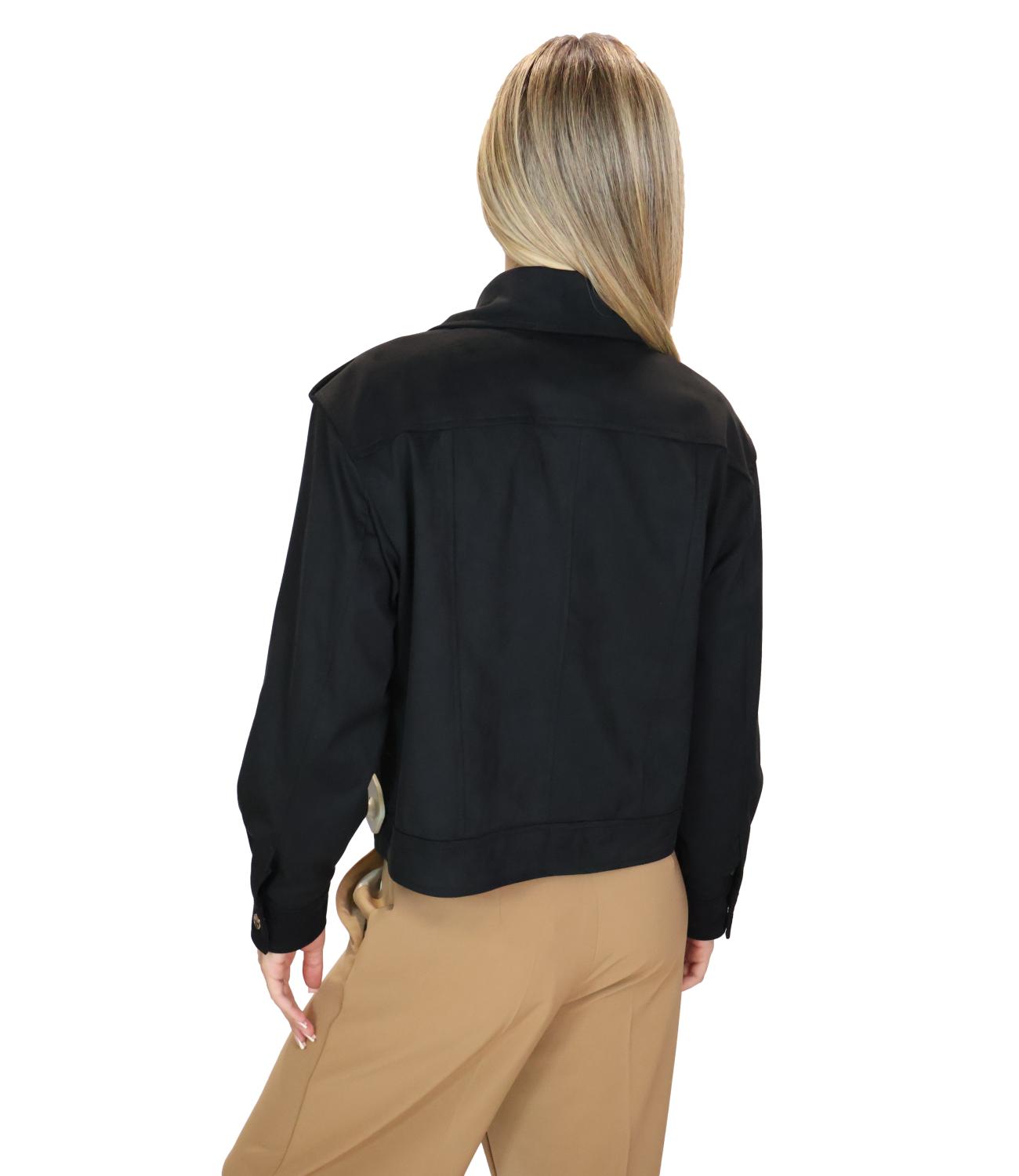 Emme Marella Giacca Nero da Donna