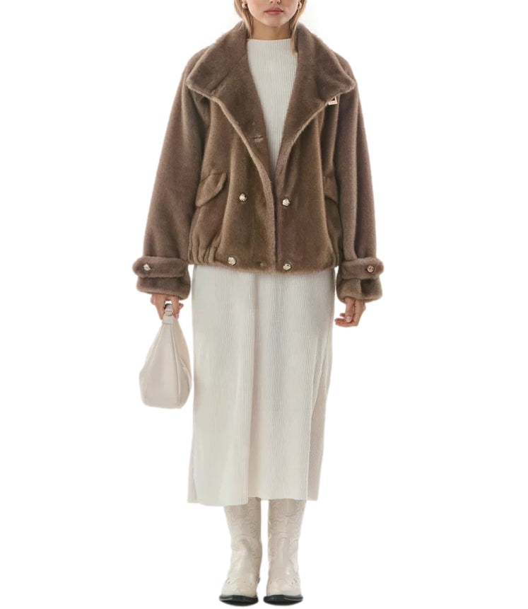 Giovanni Paris Giacca Sable da Donna