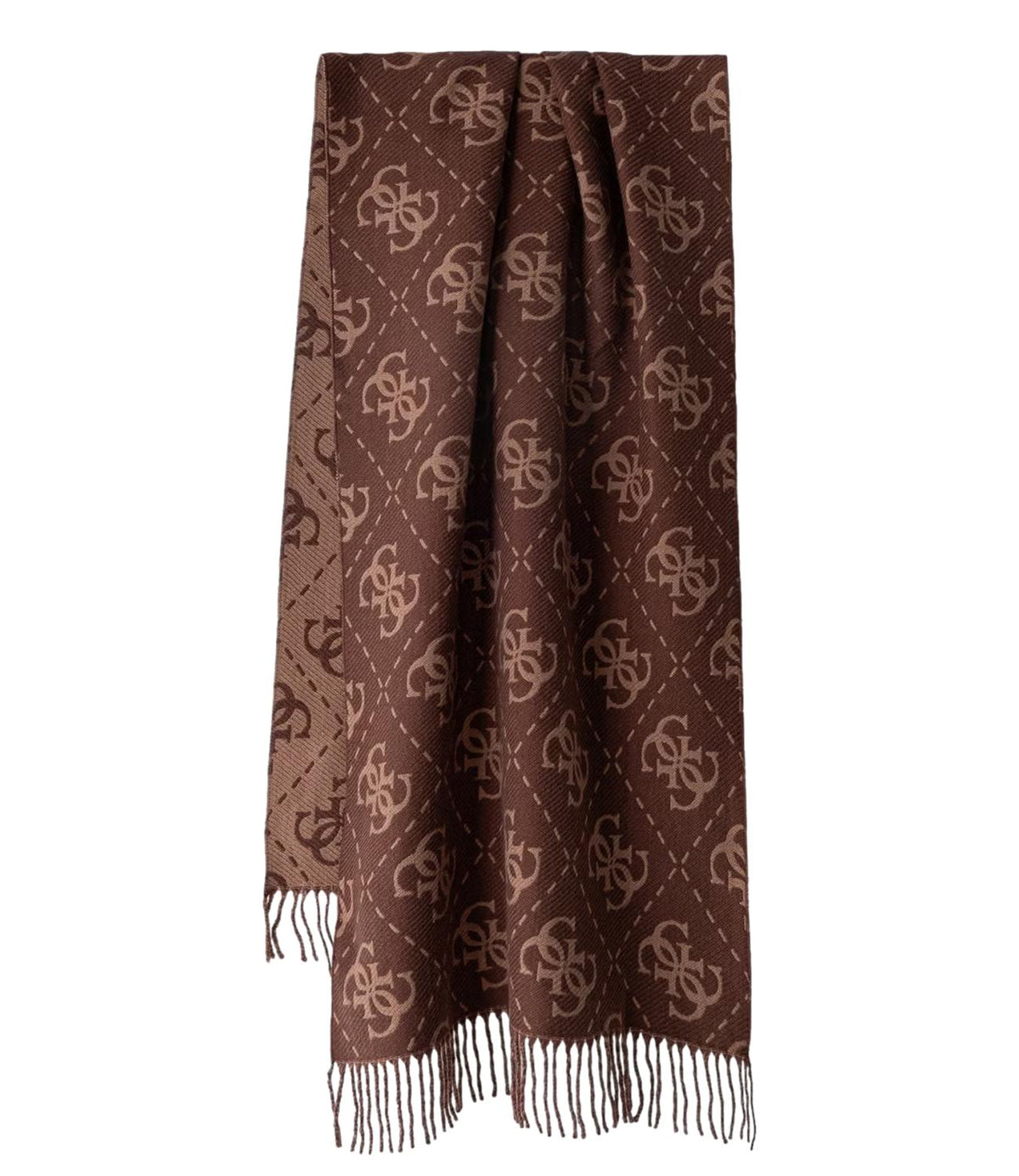 Guess Sciarpa/Foulard Brown Logo da Donna