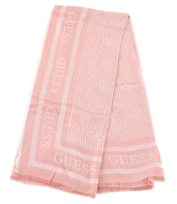 Guess Sciarpa/Foulard Rose Logo da Donna