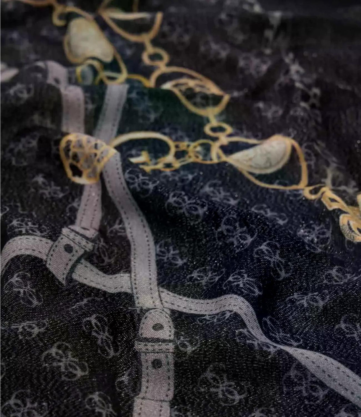 Guess Sciarpa/Foulard Black da Donna