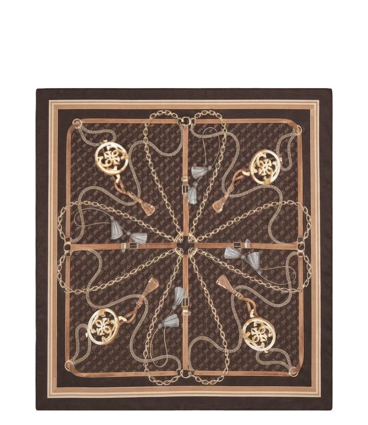 Guess Sciarpa/Foulard Brown da Donna
