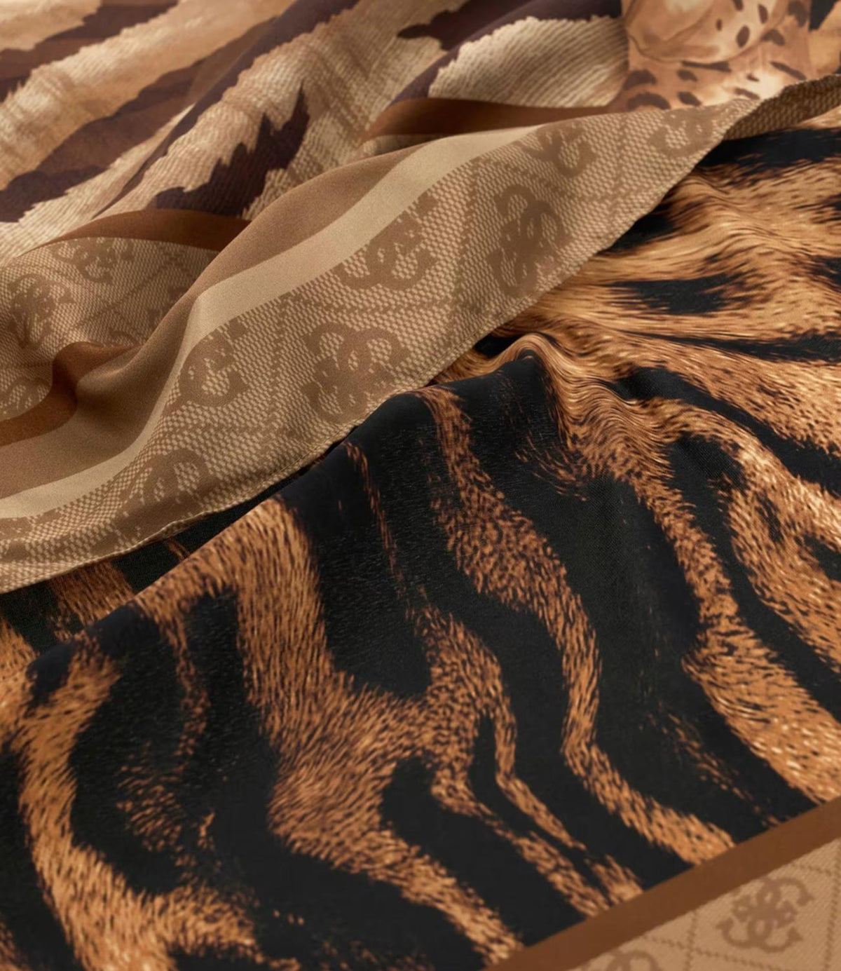 Guess Sciarpa/Foulard Natural da Donna