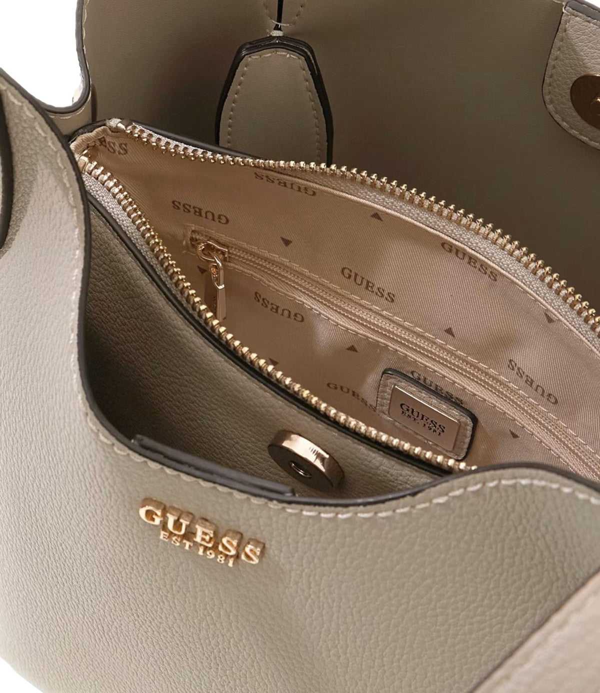 Guess Borsa Light Taupe da Donna