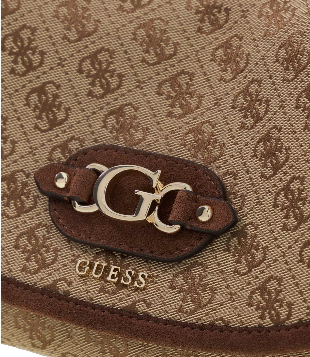 Guess Borsa Latte Logo/brown da Donna