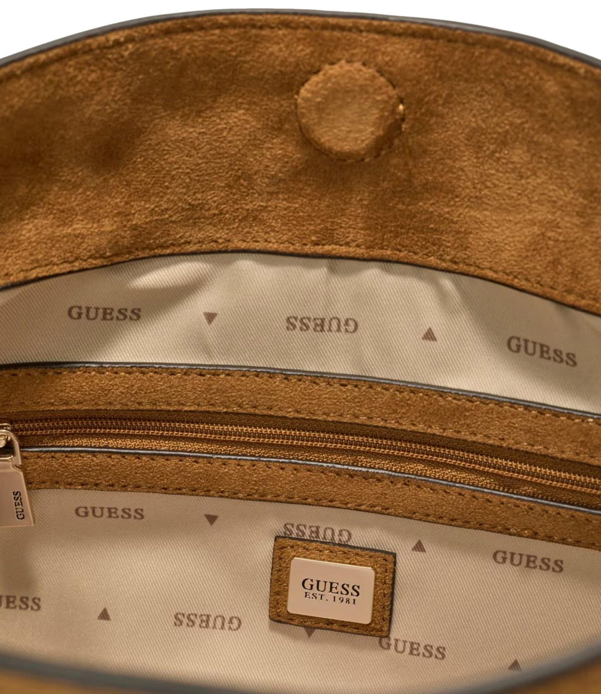Guess Borsa Cognac da Donna