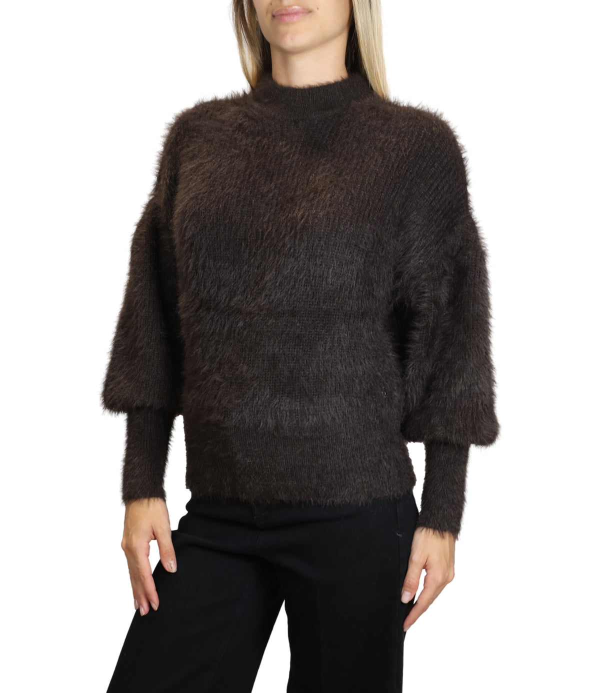 Guess Maglia Bark Brown da Donna