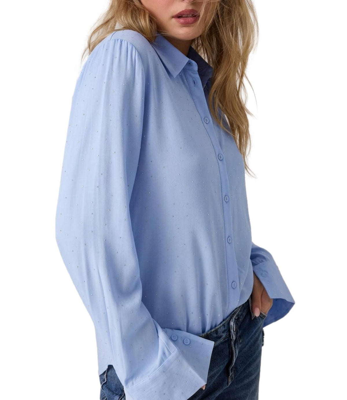 Guess Camicia Light Tone Indigo da Donna