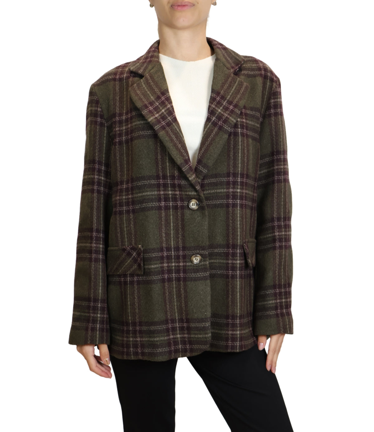 Have One Giacca Militare/bordeaux da Donna