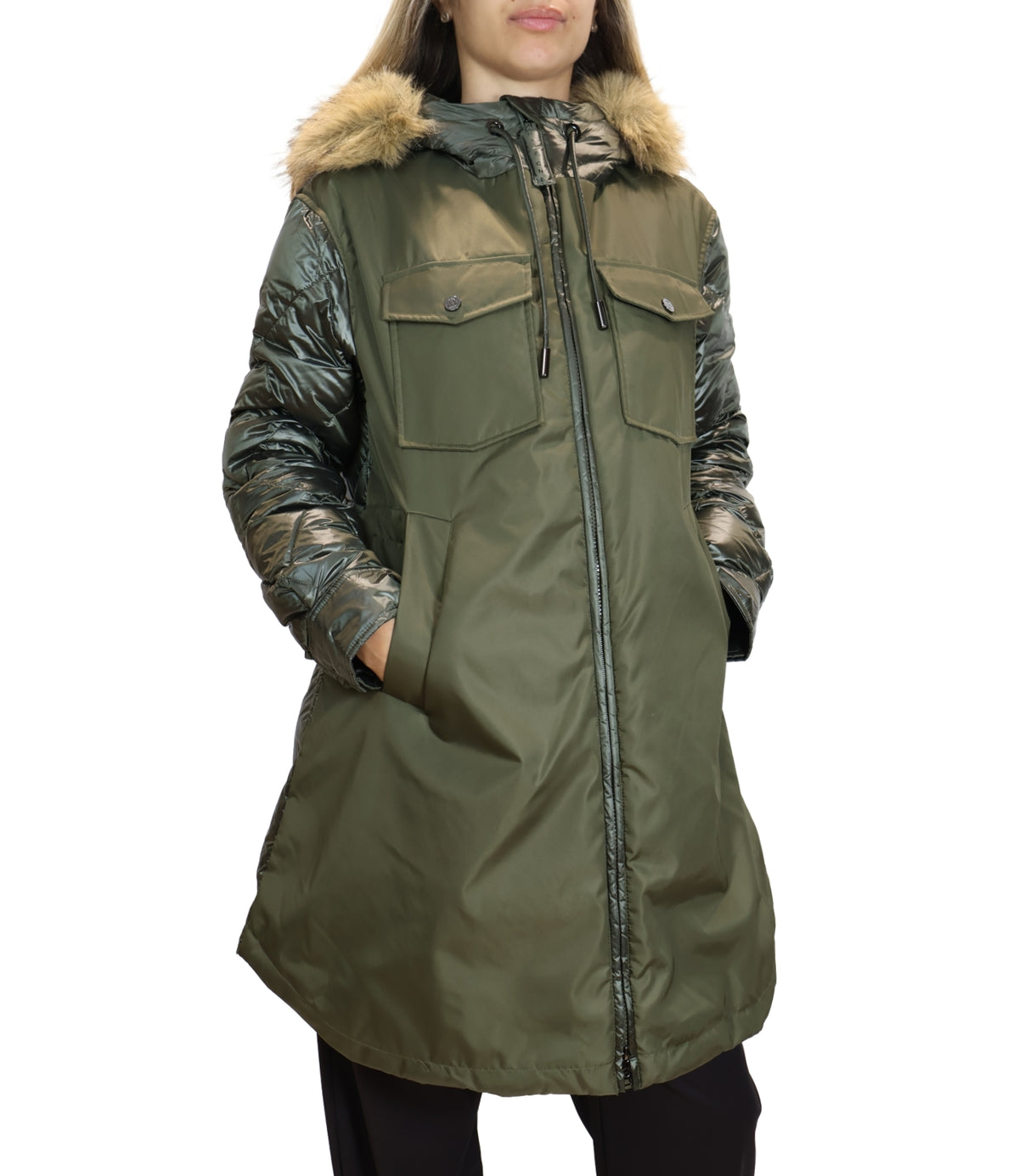 Have One Piumino Militare da Donna