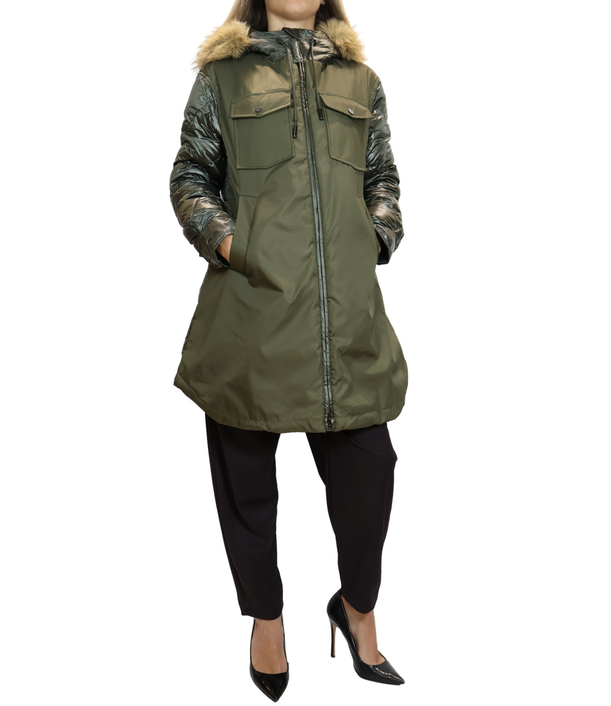 Have One Piumino Militare da Donna