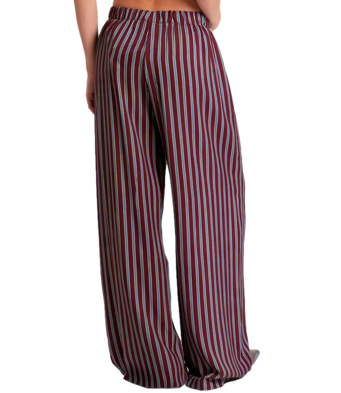Have One Pantalone Bordeaux da Donna