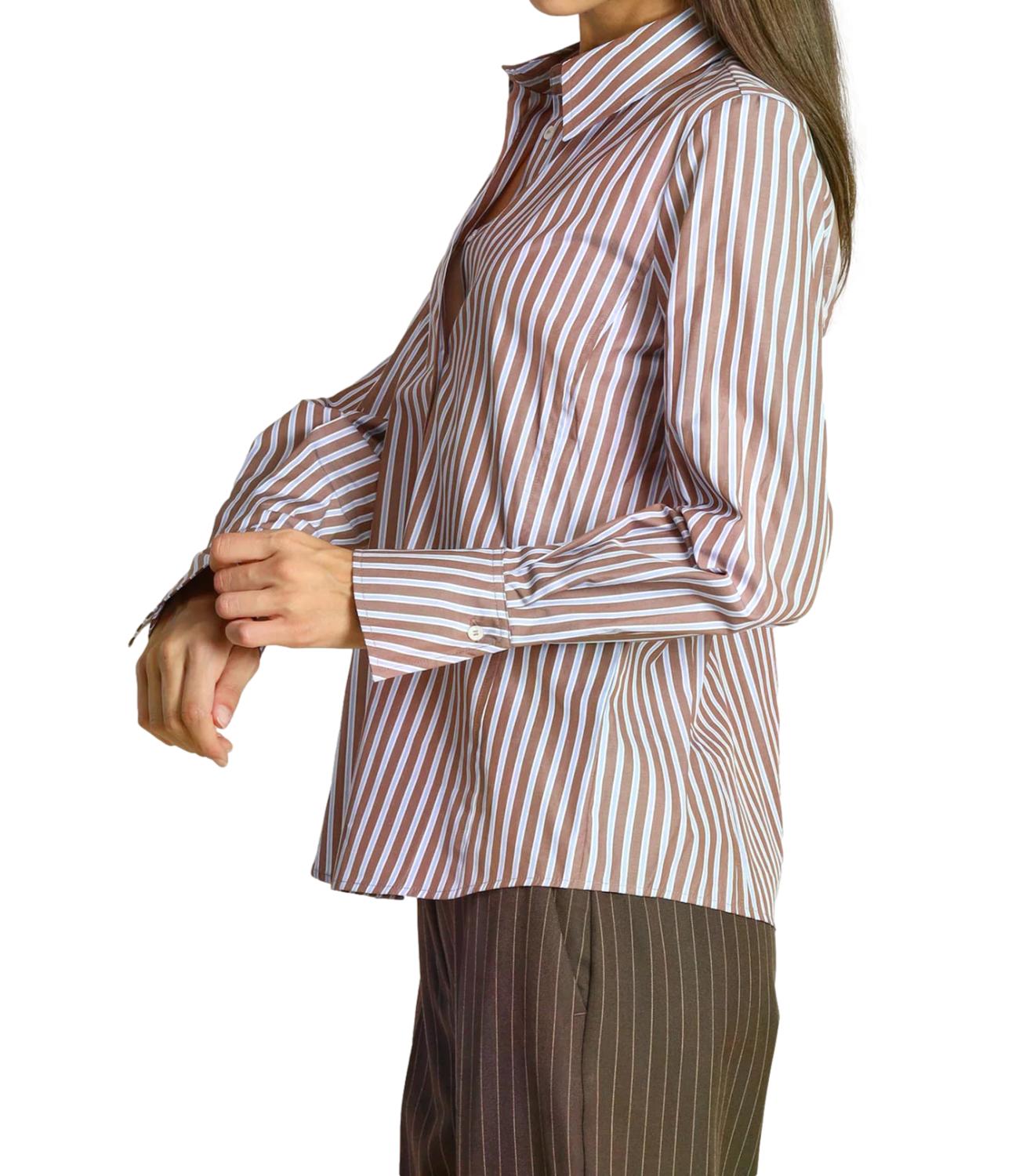Iblues Camicia Nocciola da Donna