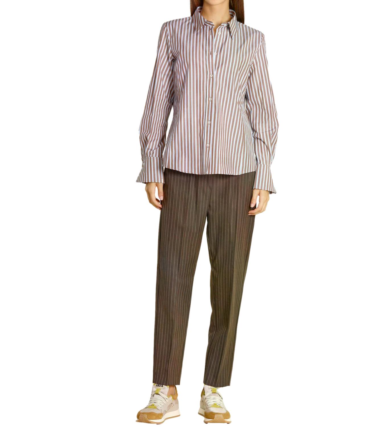 Iblues Camicia Nocciola da Donna