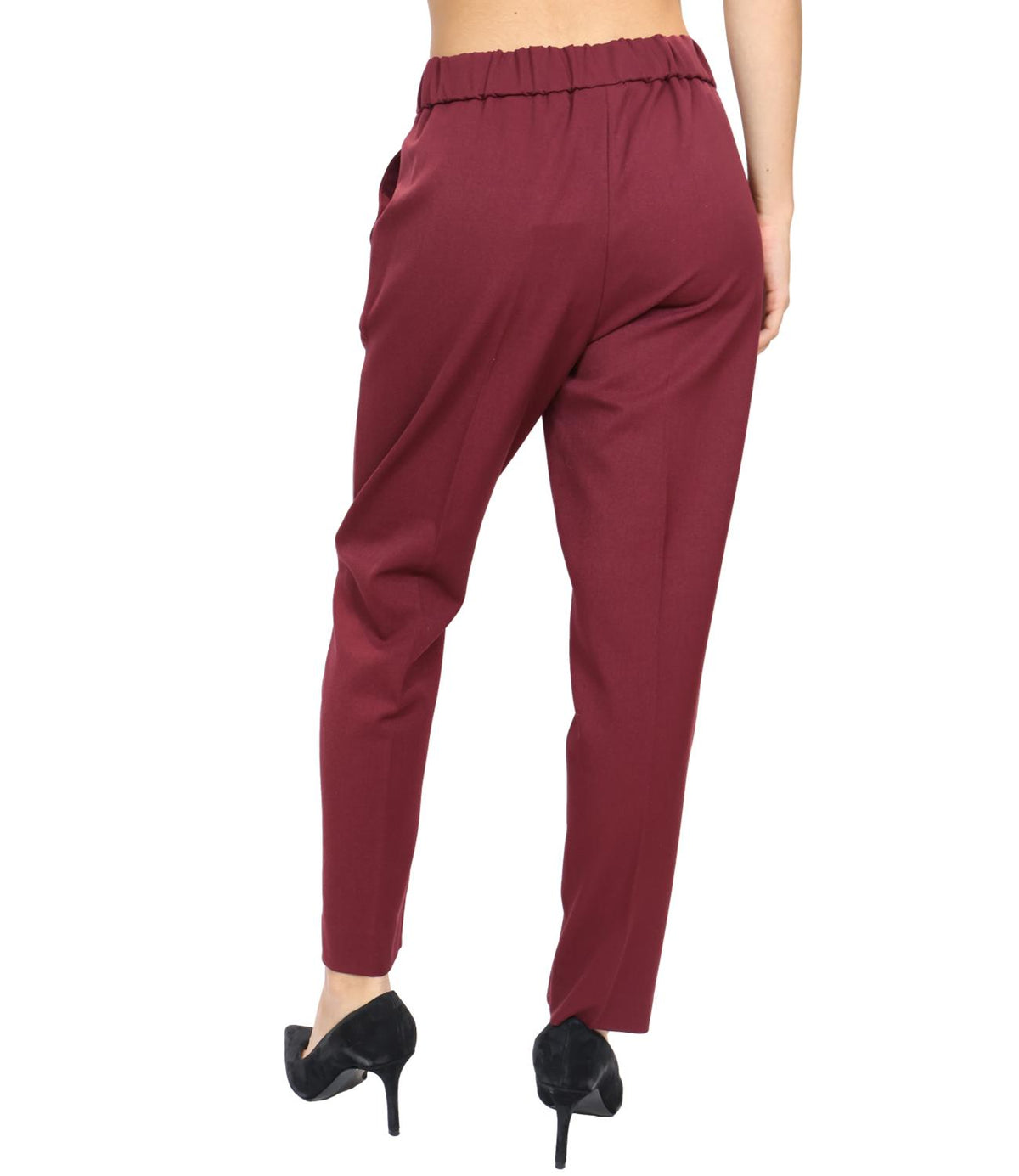 Iblues Pantalone Bordeaux da Donna