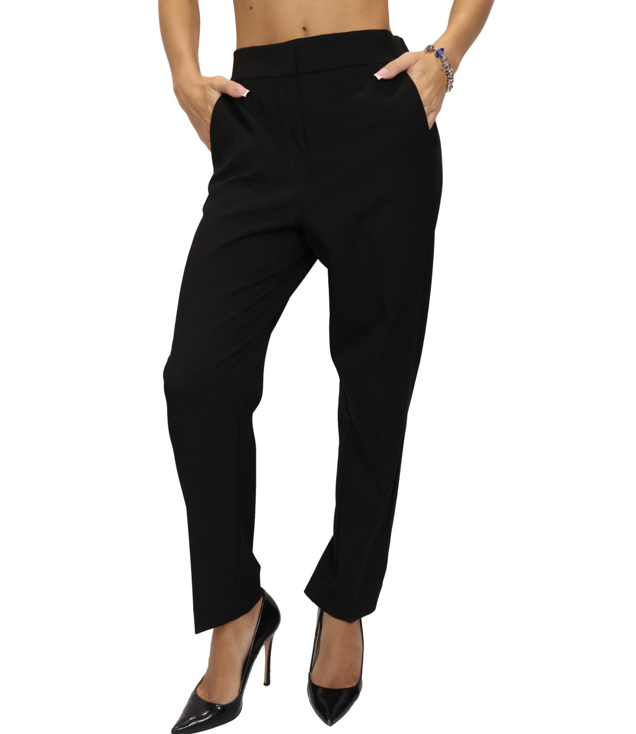 Iblues Pantalone Nero da Donna