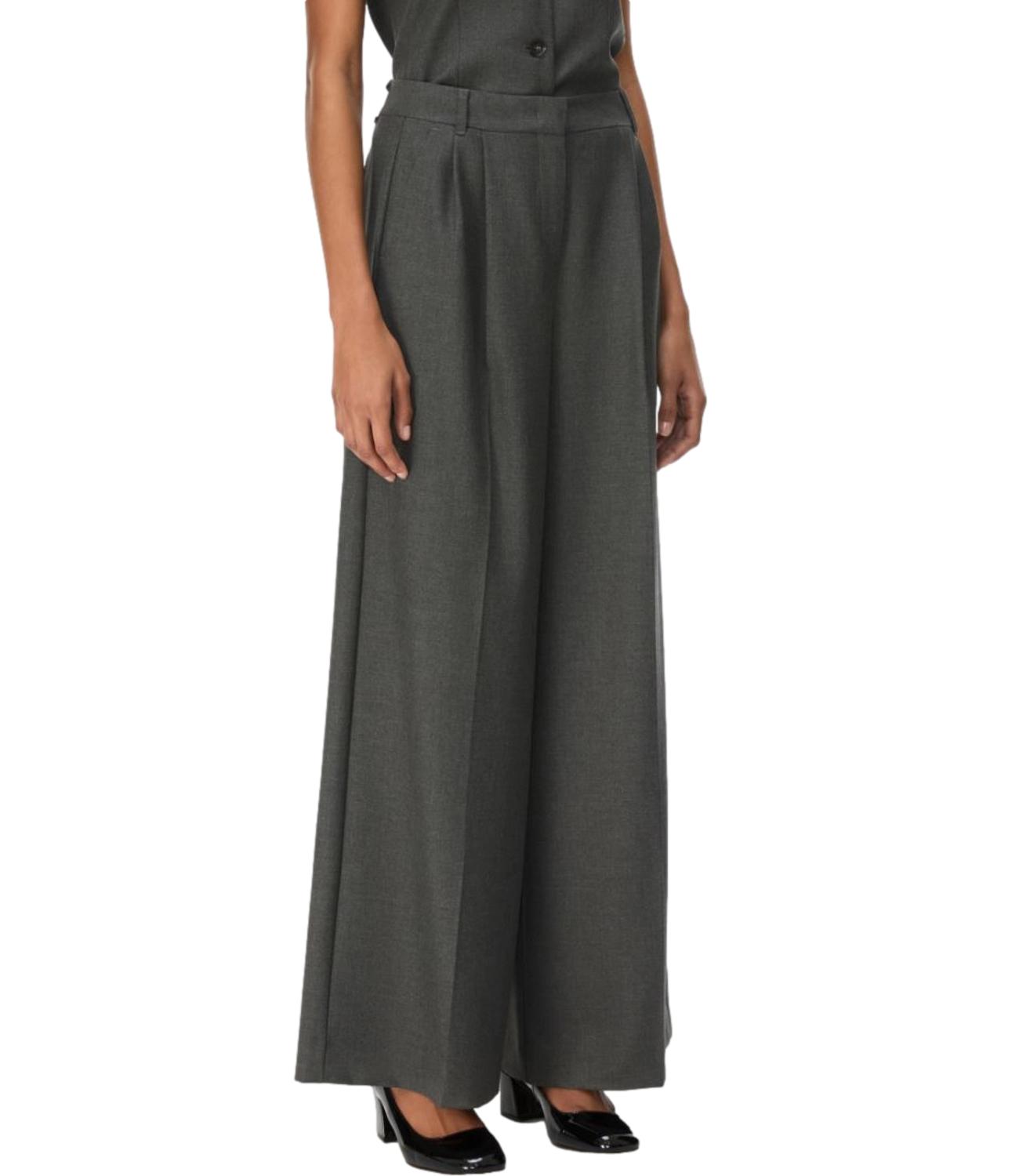 Iblues Pantalone Grigio Ardesia da Donna