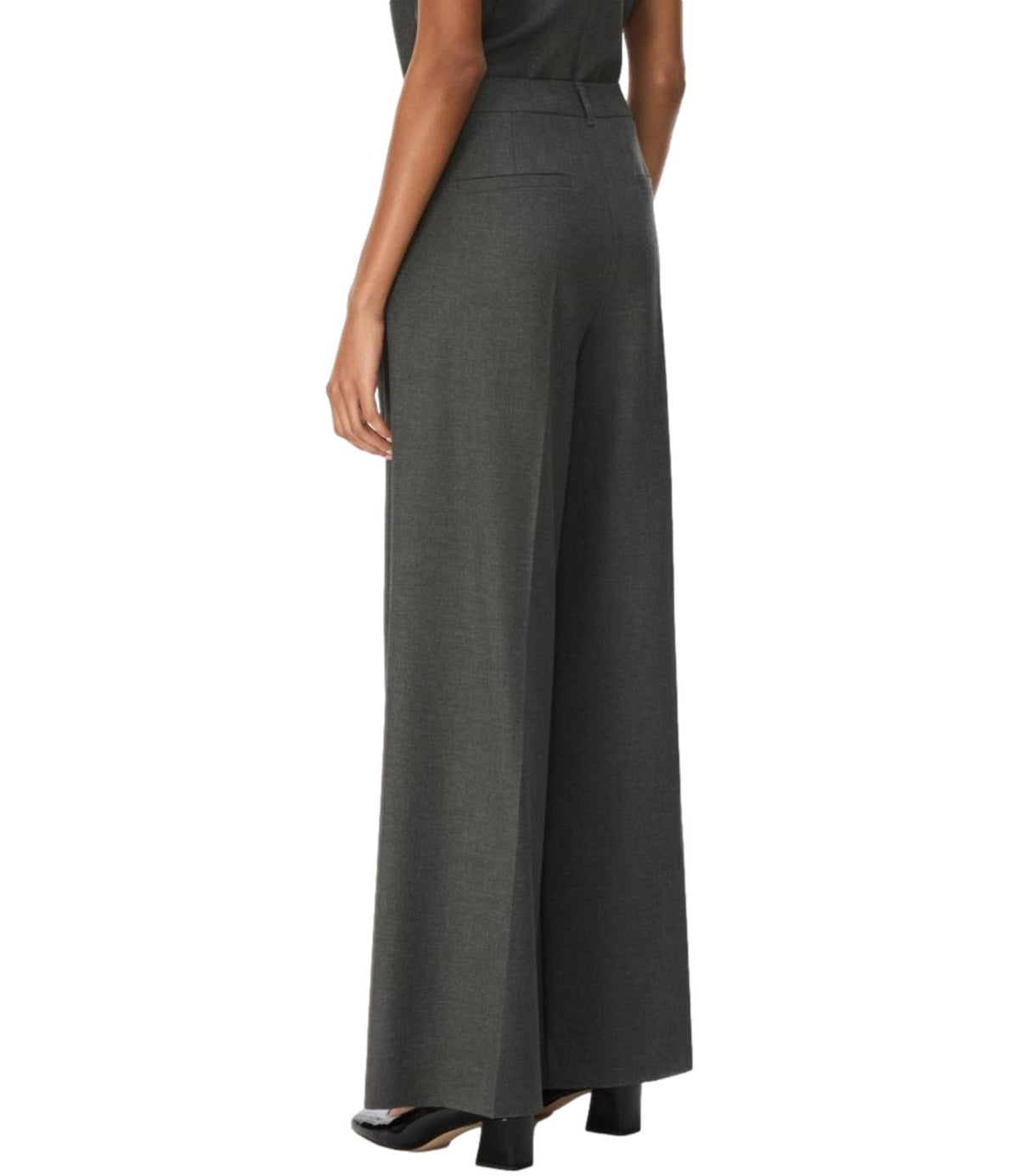 Iblues Pantalone Grigio Ardesia da Donna