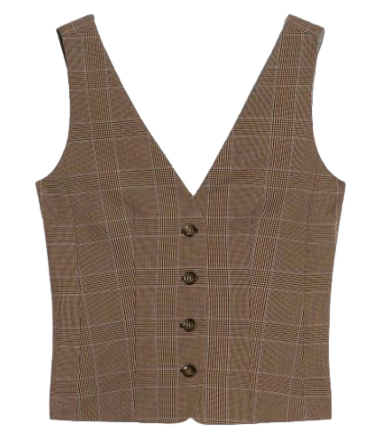 Iblues Gilet Marrone da Donna