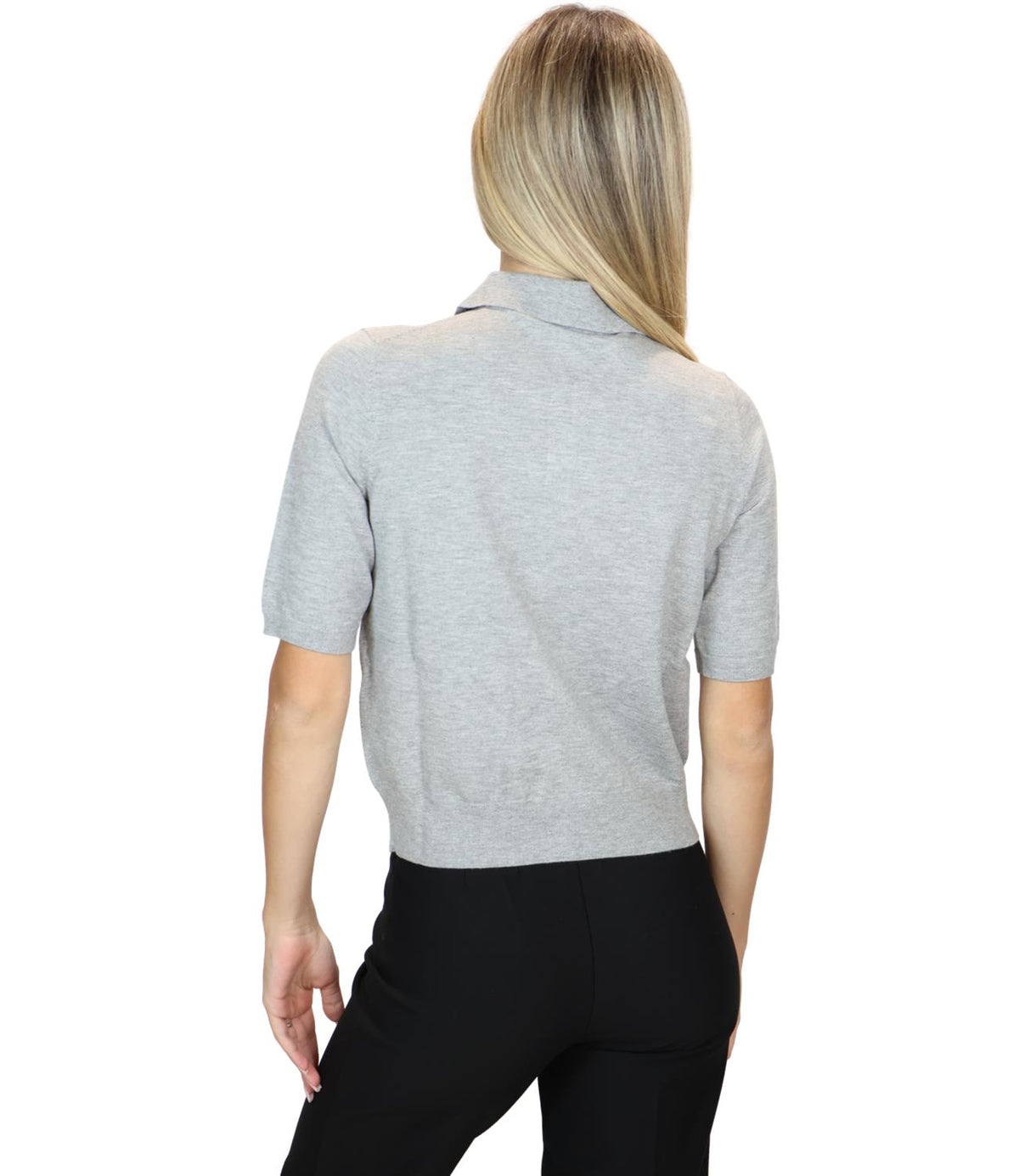 Iblues Cardigan Grigio Melange da Donna
