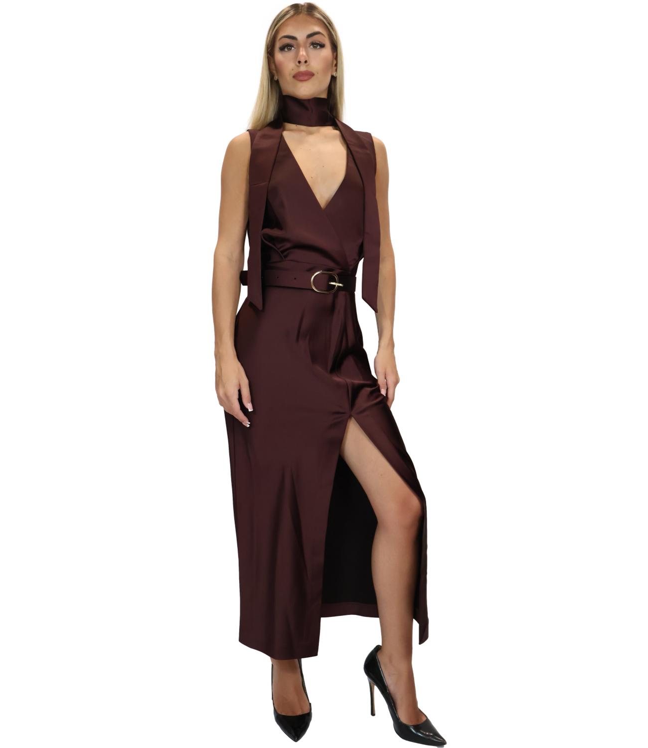 Imperial Abito Plum Noir da Donna