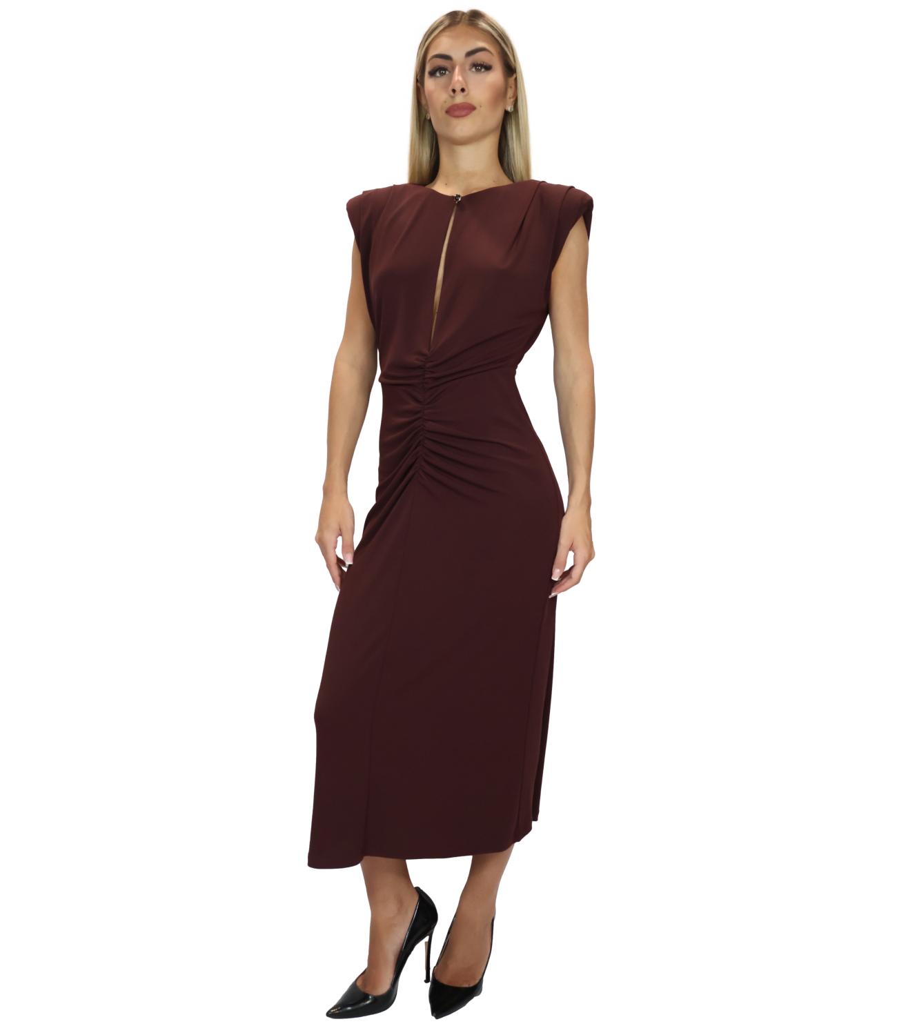 Imperial Abito Plum Noir da Donna