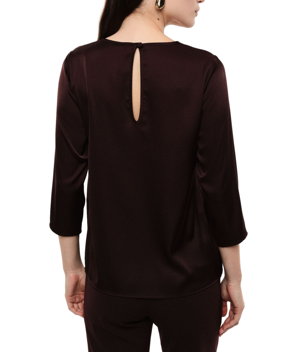 Imperial Camicia Plum Noir da Donna