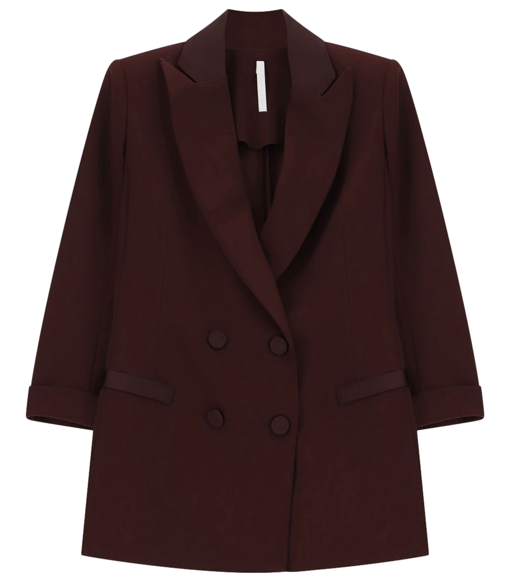 Imperial Giacca Plum Noir da Donna