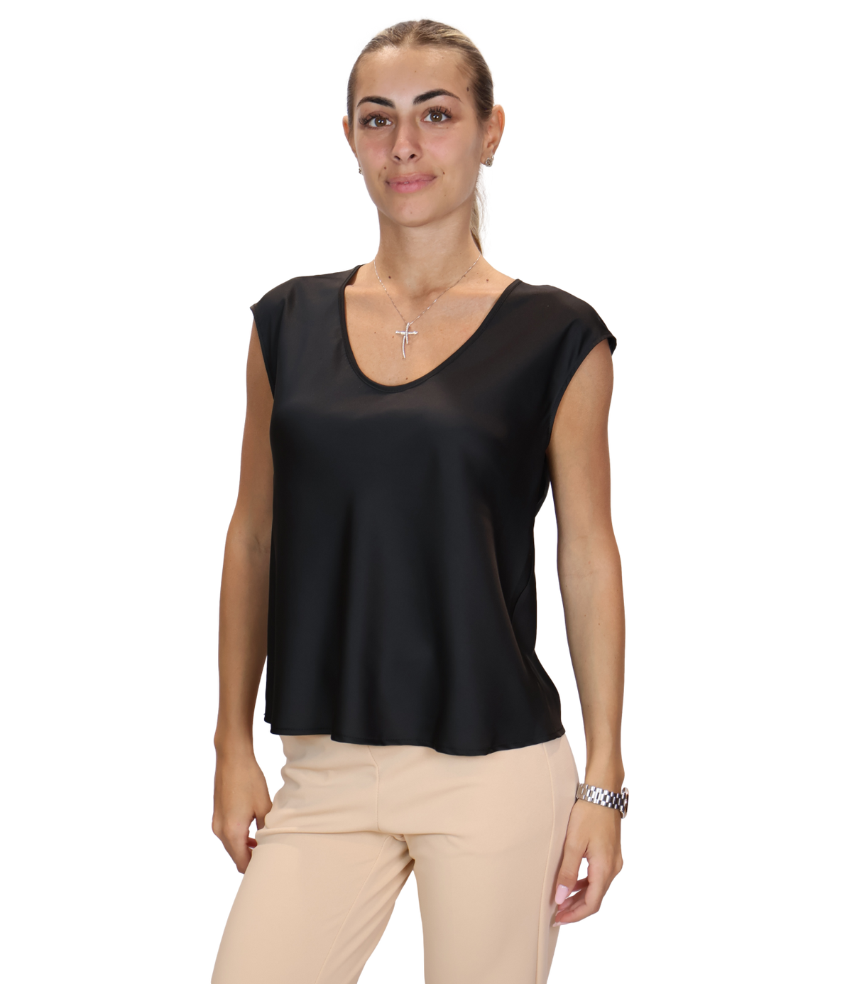 Imperial Canotta Nero da Donna