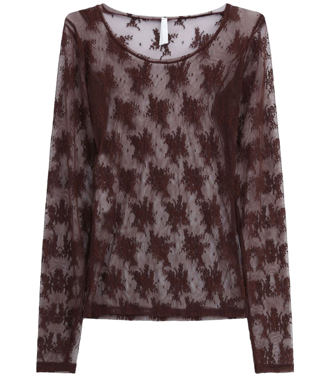 Imperial T-Shirt Plum Noir da Donna